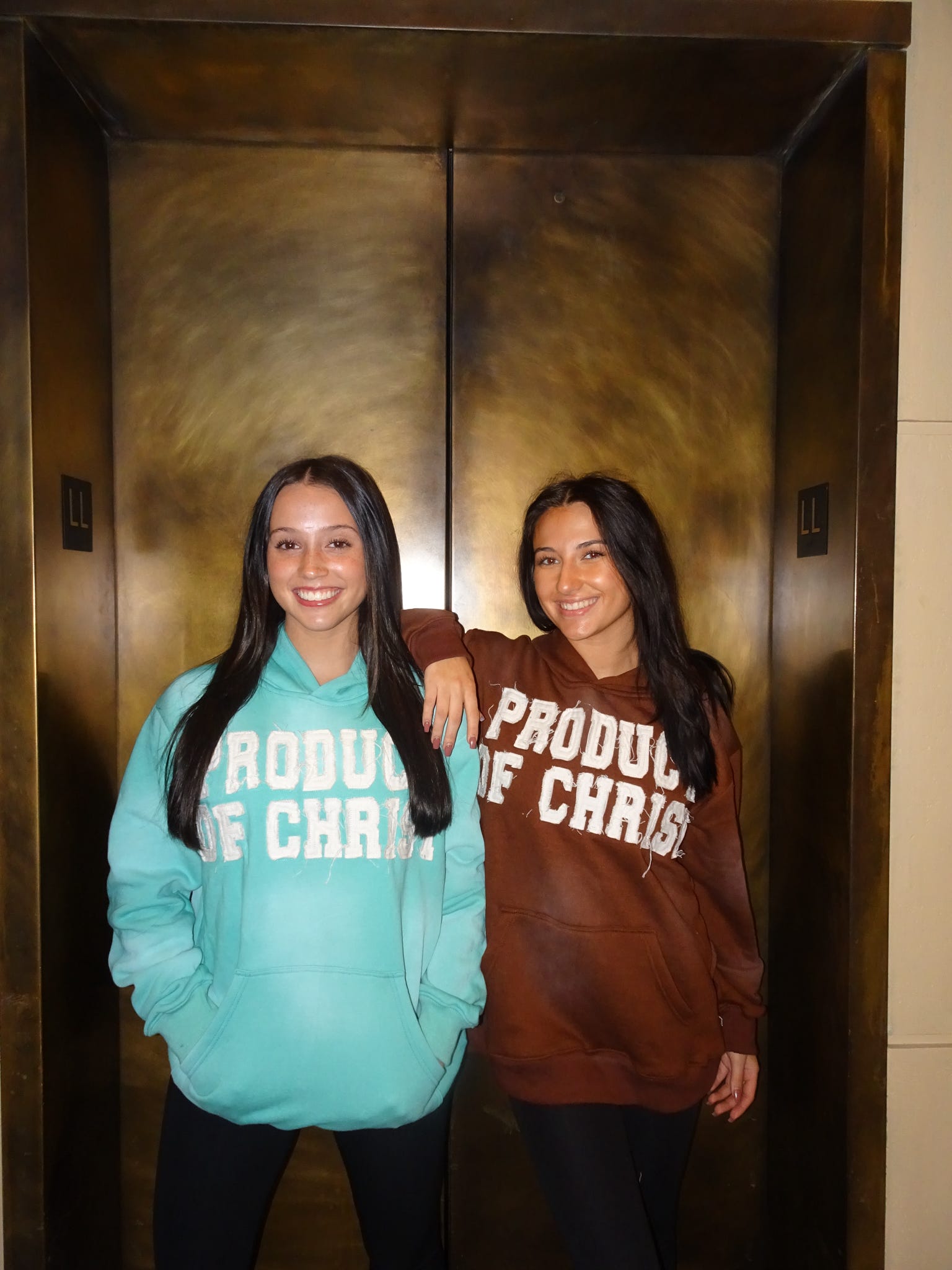 Product of Christ Brown Hoodie