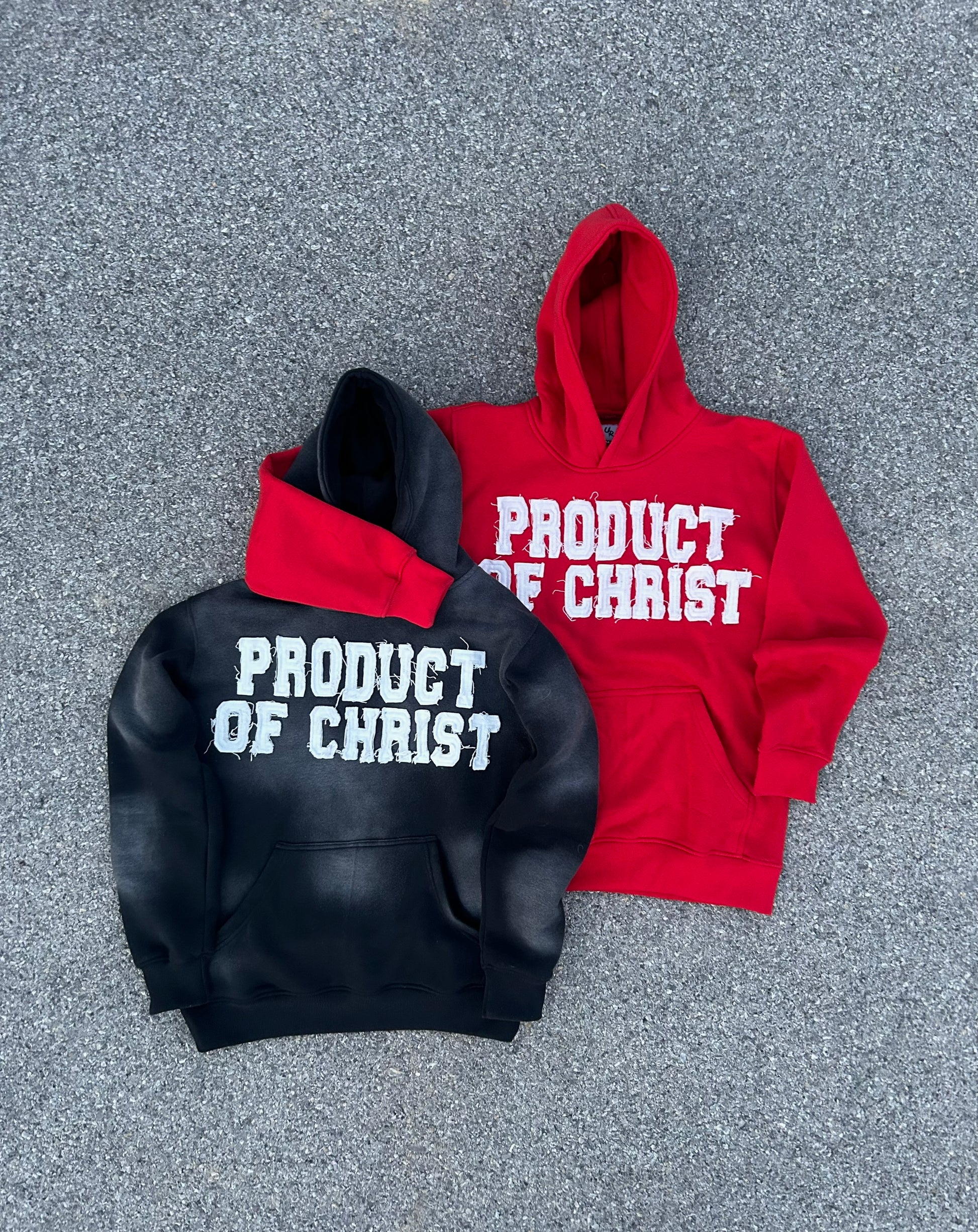 Product of Christ Red Hoodie