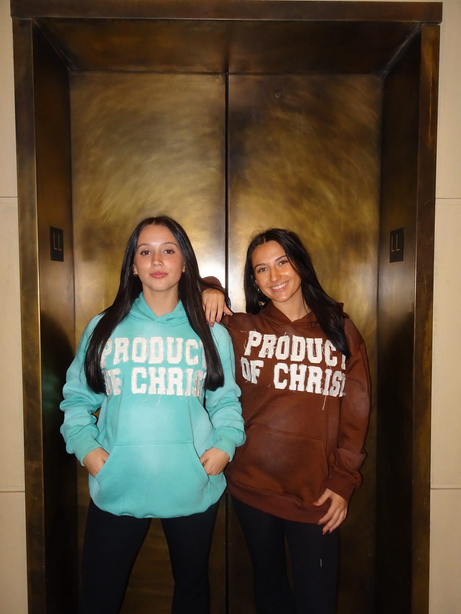 Product of Christ Teal Hoodie